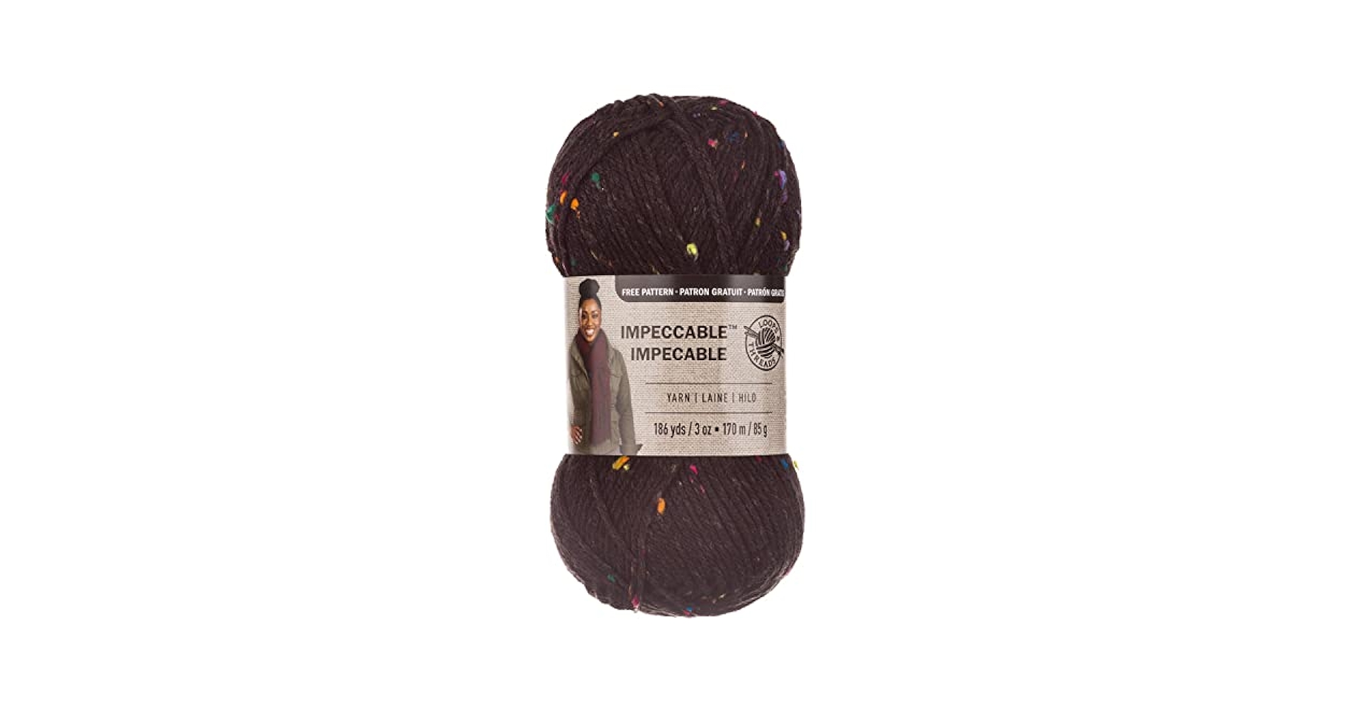 Amazon.com: Impeccable Tweed Yarn by Loops & Threads - Fleck